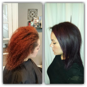 plum, purple hair portland or